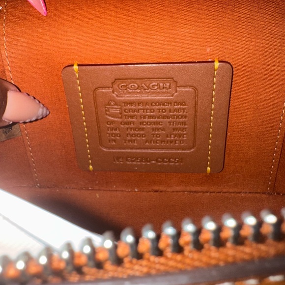 Coach Trail Bag Crystal Jacquard purse and wallet. Selling as a set. - Picture 7 of 13